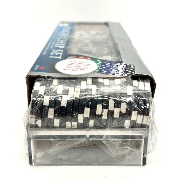 Poker Chip Set 11.5g Las Vegas Style Stackable Tray 100 Heavyweight Dual-Toned - Picture 10 of 15